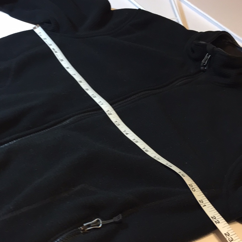 REI Black Full Zip Zip In Polartec Thermal Pro Jacket Size Medium - Picture 12 of 16